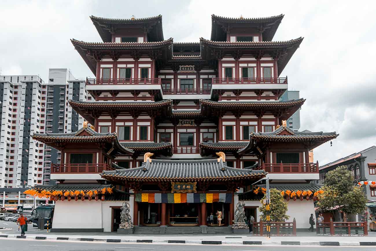 O que fazer em Singapura -  Buddha Tooth Relic Temple and Museum 