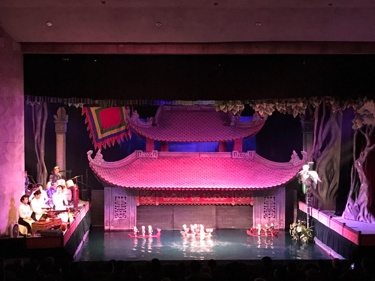 Hanoi Vietna - Teatro de marionetes