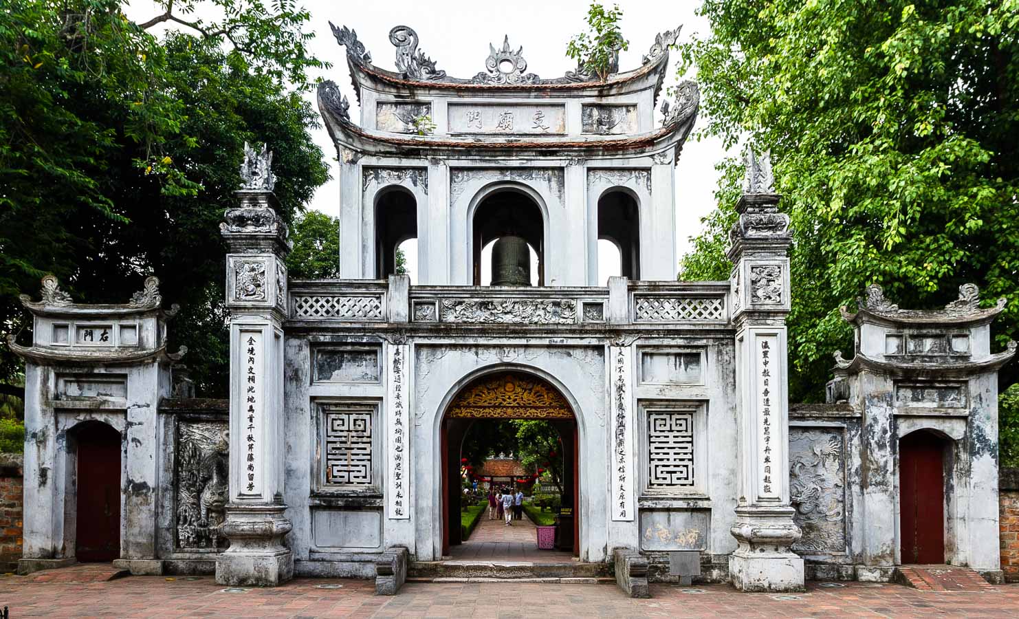 Hanoi Vietna - Templo da Literatura