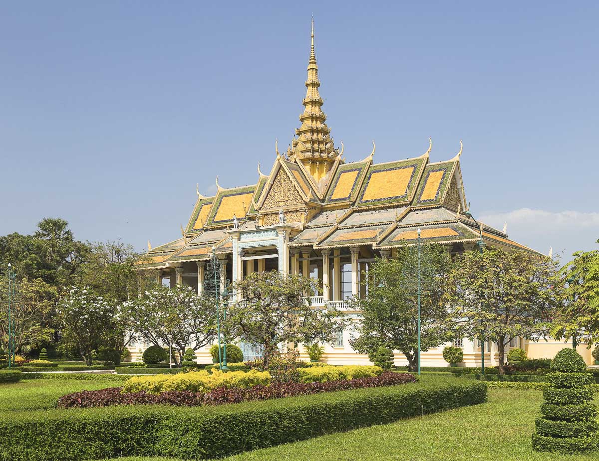 Moonlight Pavilion, parte do complexo do Palácio Real de Phnom Penh.