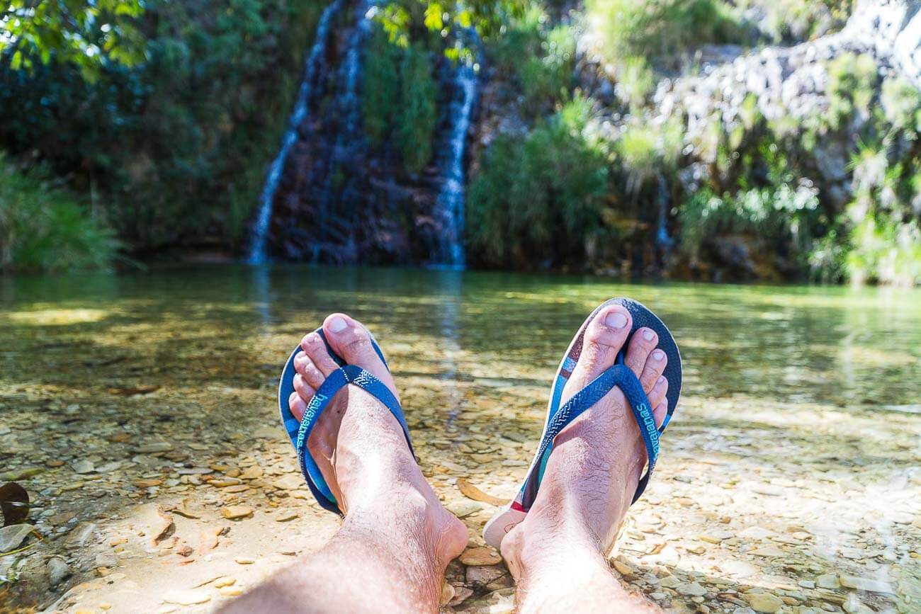 O que fazer em Capitólio: Cachoeira Lagoa Azul