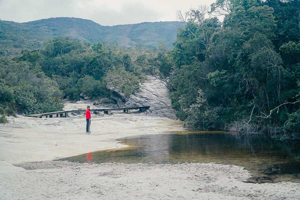 O que fazer em Ibitipoca MG - A Prainha