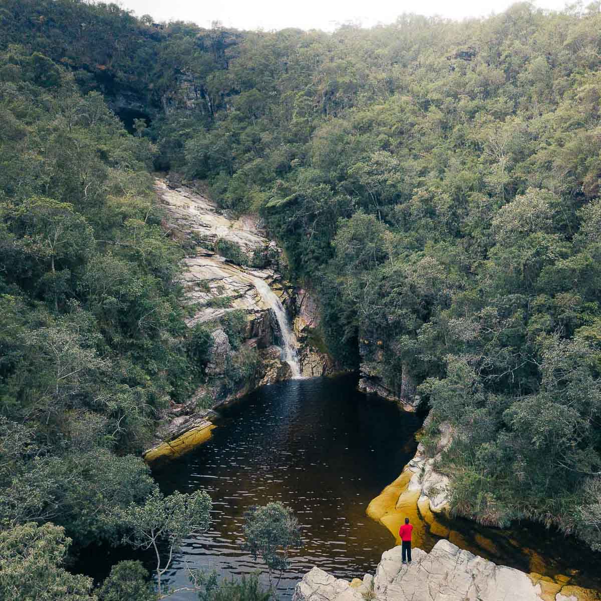 O que fazer em Ibitipoca MG - Cachoeira dos Macacos
