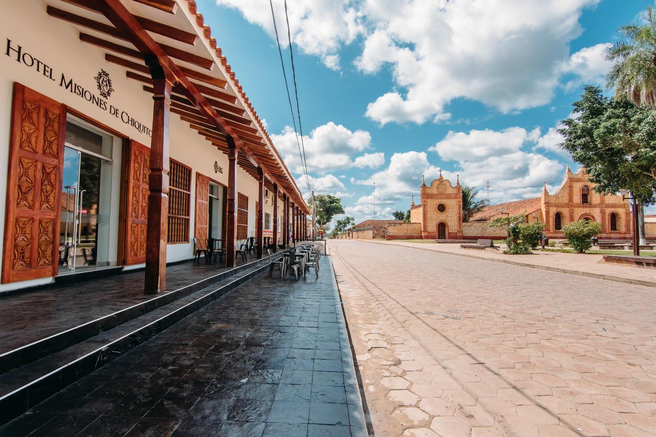 San José de Chiquitos - Imagem da frente do hotel