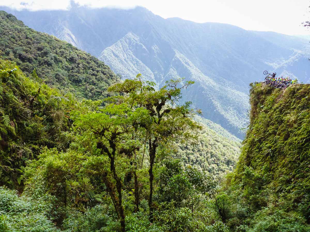 Estrada da Morte em La Paz, Bolívia - Foto Clássica