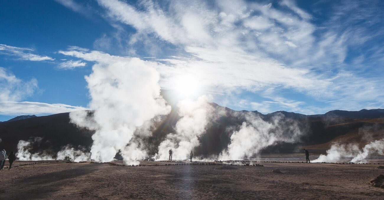 Panorâmica - Geyser del tatio
