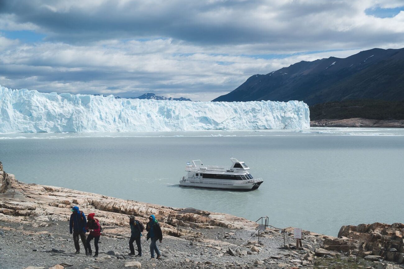 Mini Trekking Glaciar Perito Moreno - Desembarque