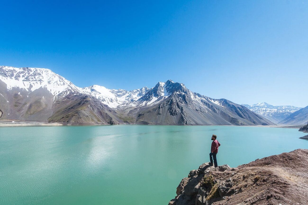 Cajon del Maipo e Embalse El Yeso - Vista