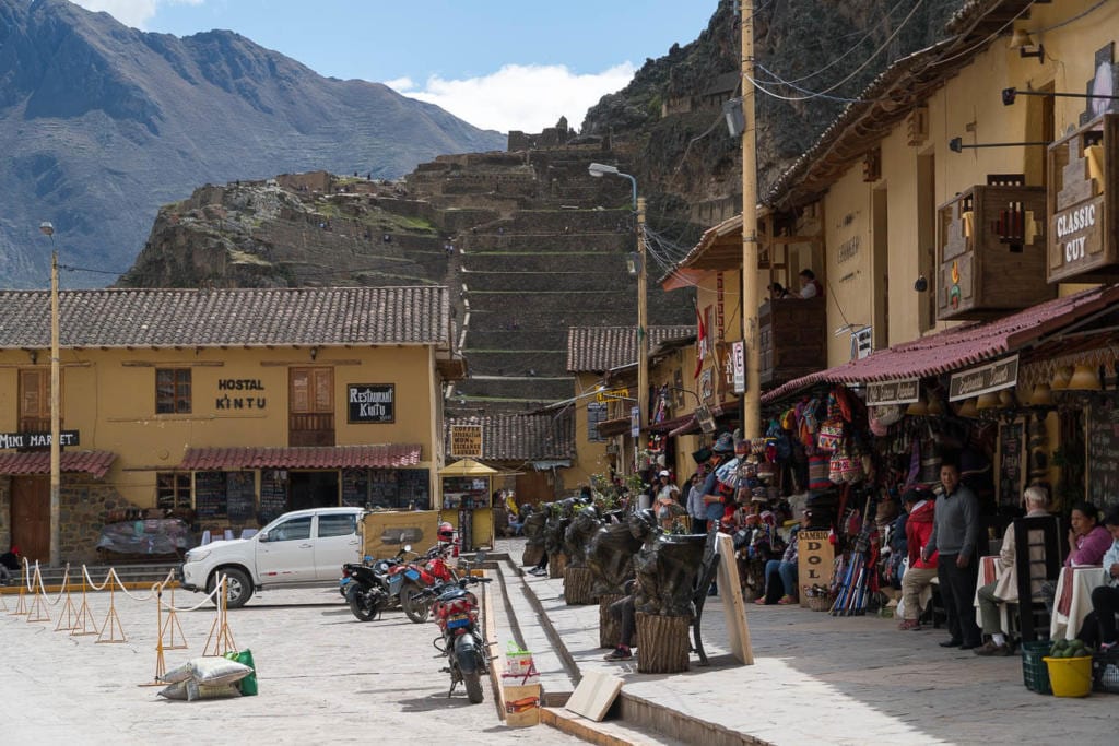 Ollantaytambo Peru - Cidade