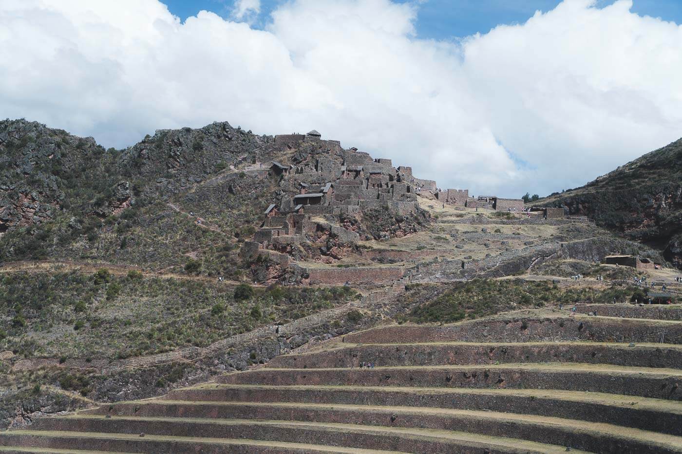 Ruínas Pisac Peru Vale Sagrado - a cidade