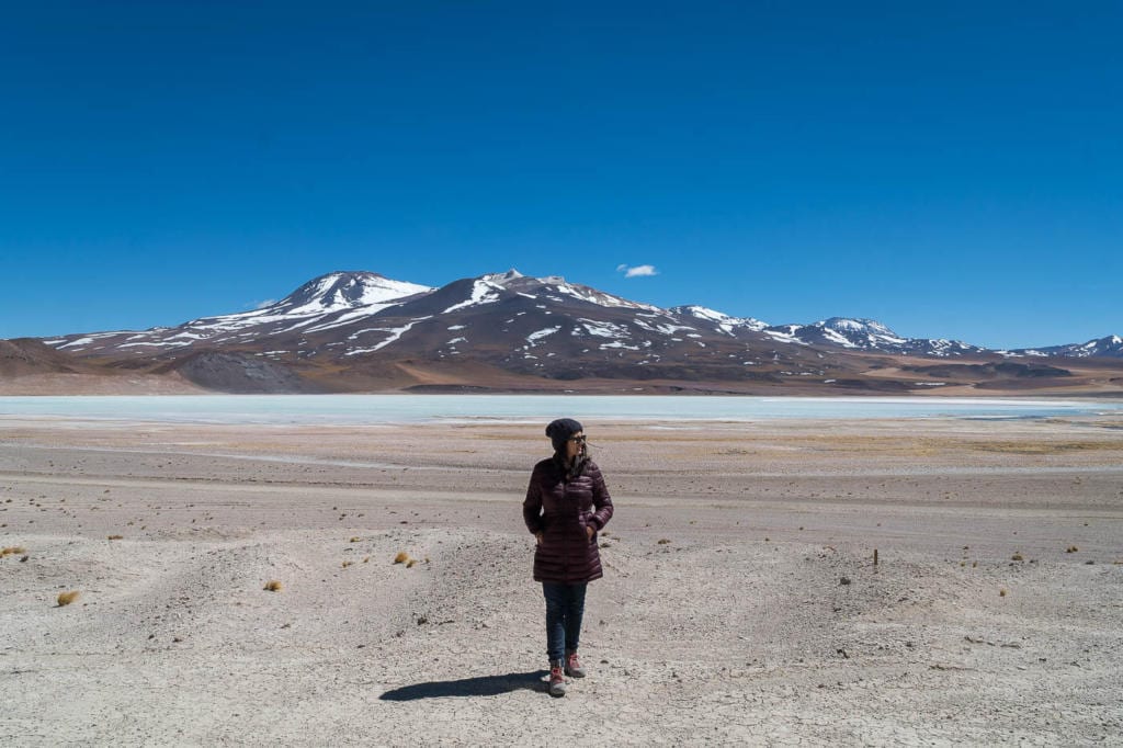 Deserto do Atacama Chile - Foto da Laguna Tuyajto, mais uma laguna no Deserto do Atacama