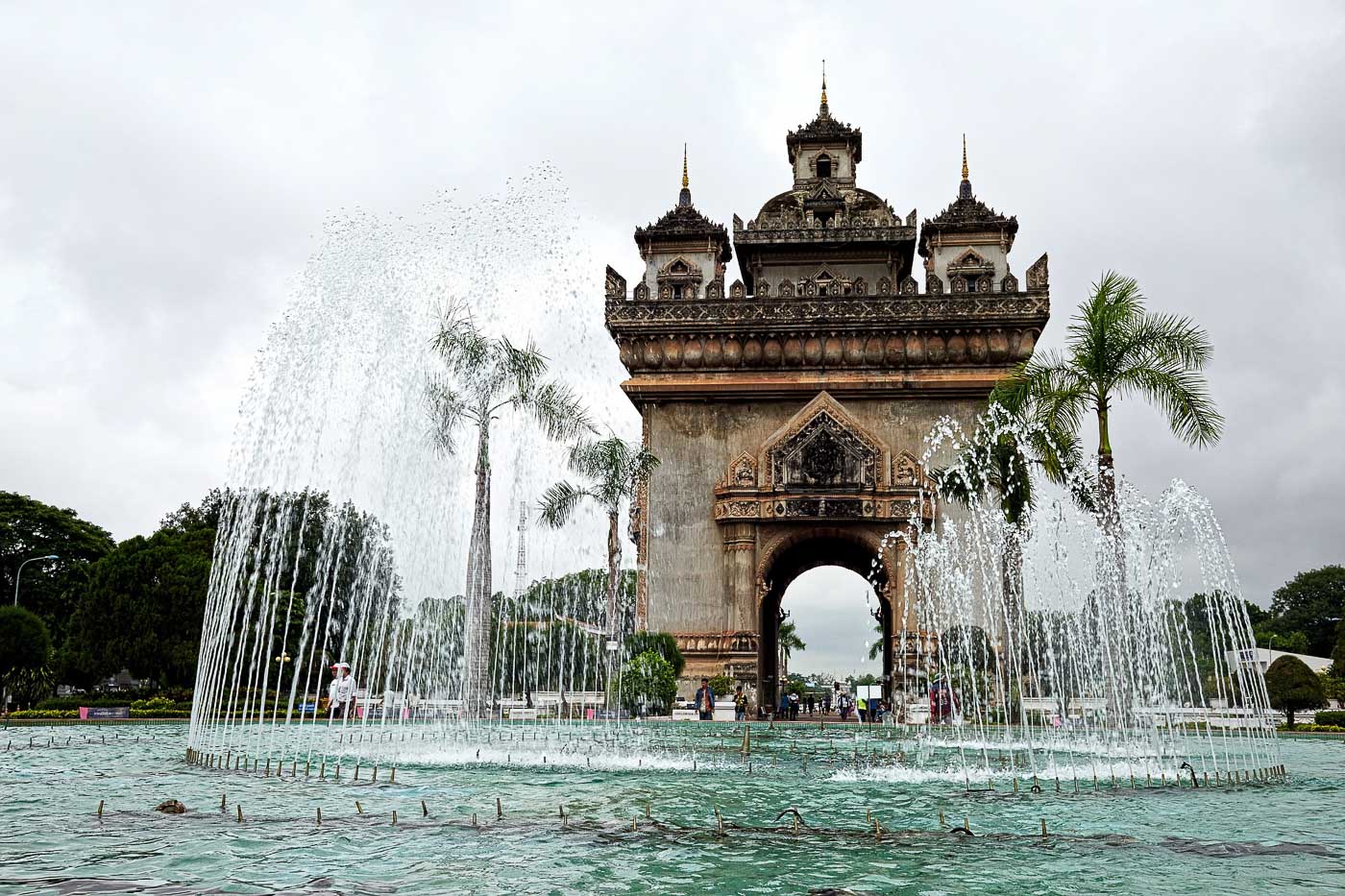 Turismo no Laos - Patuxai