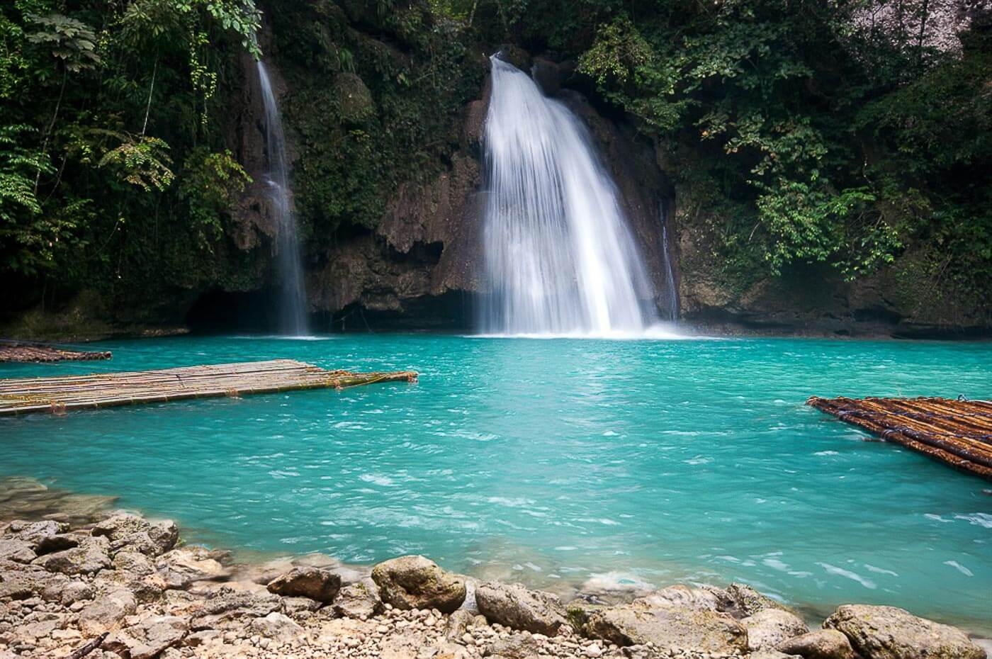 Viagem para as Filipinas - Kawasan Falls