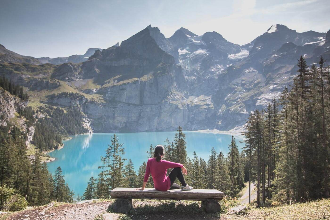 Viagem para Suíça - Turismo para Suíça - Oeschinensee