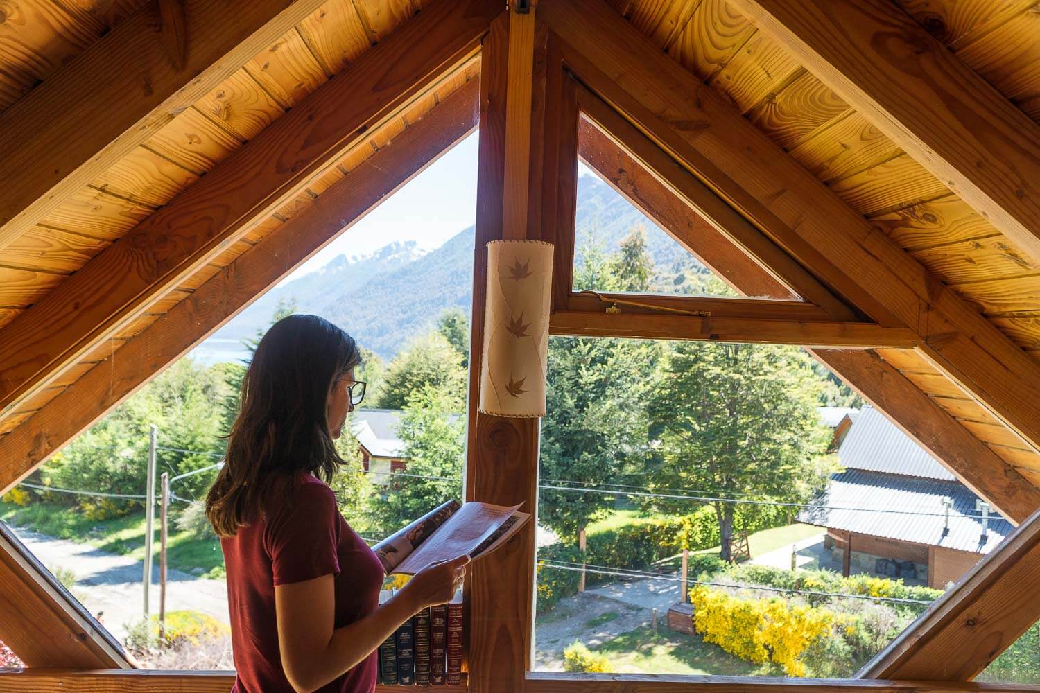 Foto da área de leitura - O que fazer em Villa la Angostura