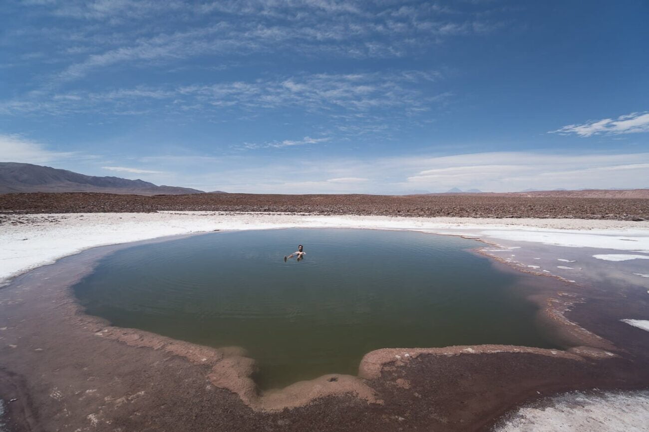 Lagunas Escondidas de Baltinache - Primeira Laguna