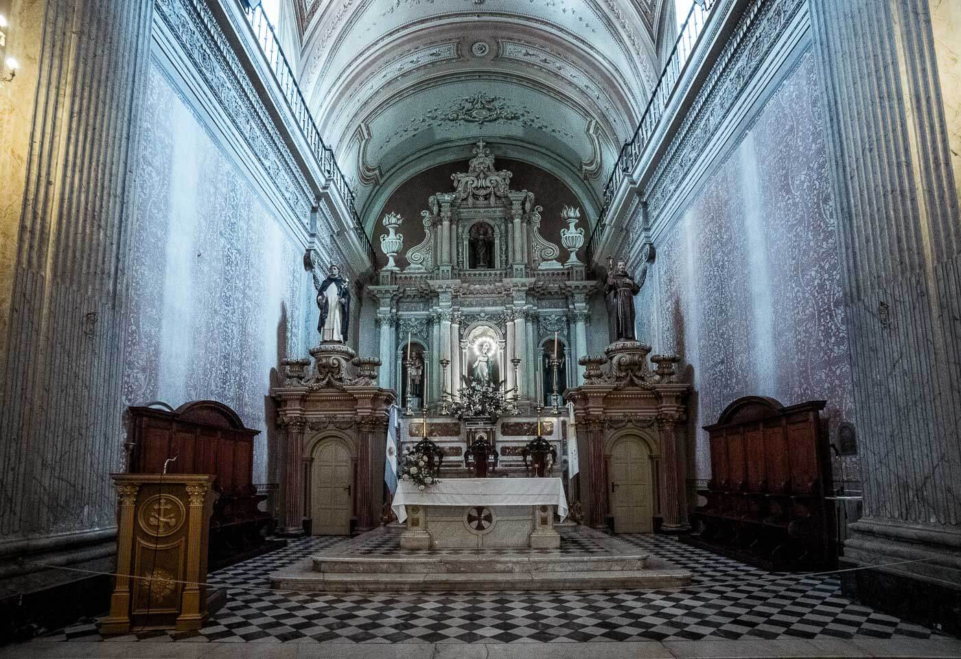 O que fazer em Salta - Interior da Igreja