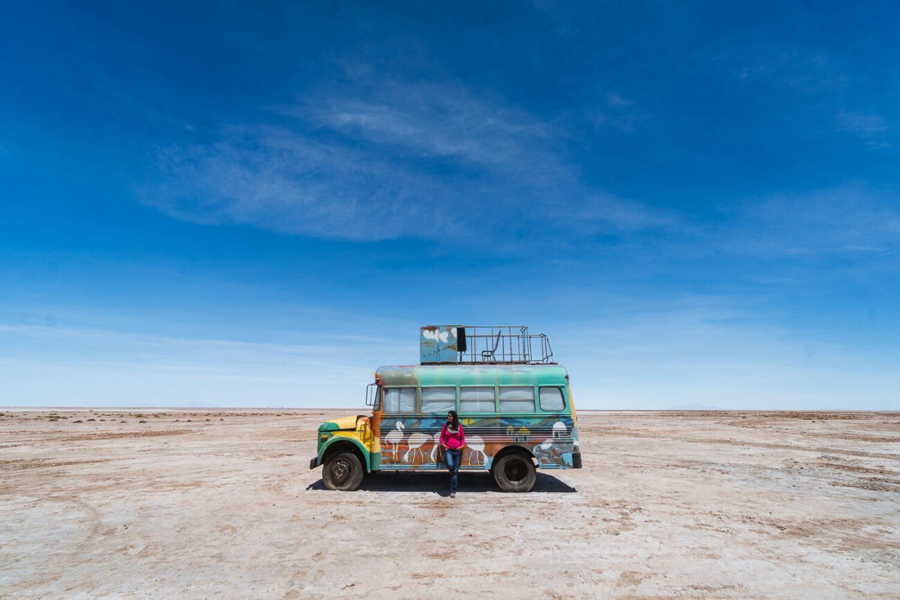 Salar de Uyuni Dicas Precisa Saber - ônibus Antigo