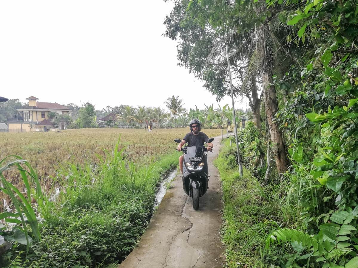 O que fazer em Bali - Scooter