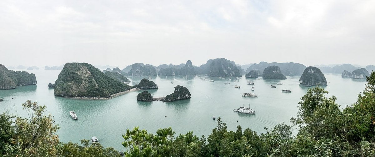 roteiro pelo sudeste asiático - Vietna Ha Long Bay