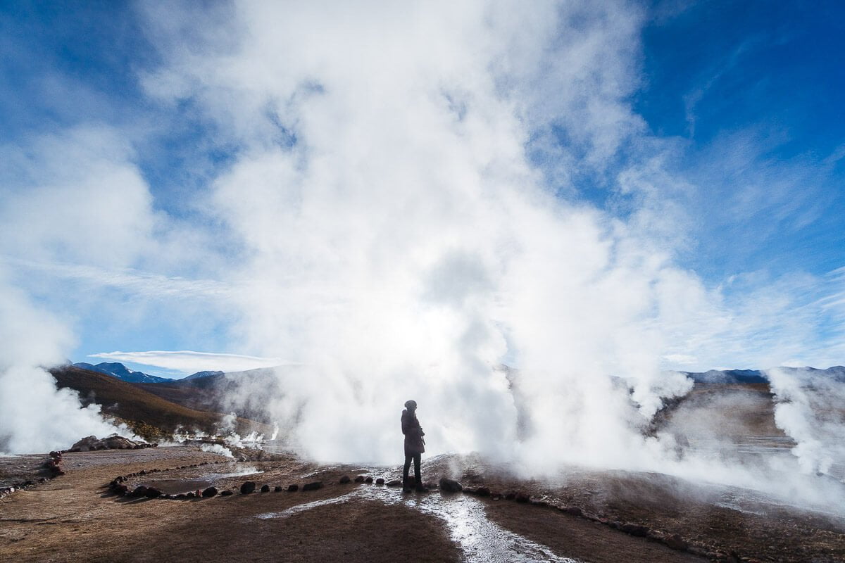 roteiro chile 7 dias Santiago + Atacama - Geyser del Tatio