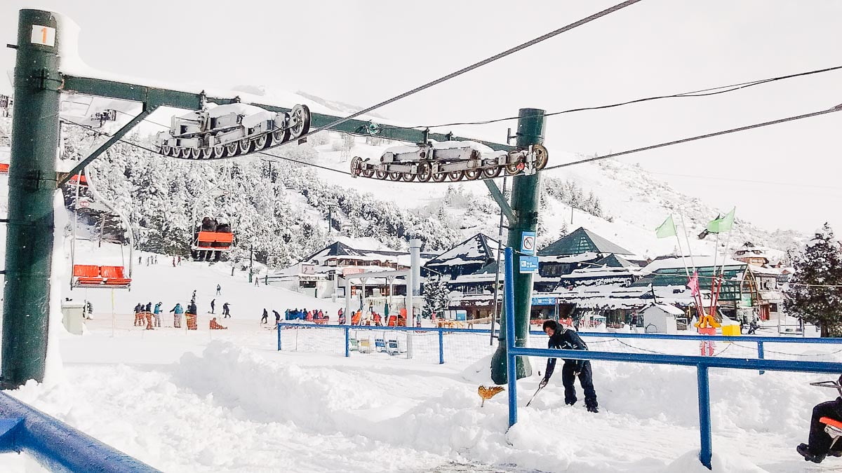 Esquiar em Bariloche - Operador de Lift