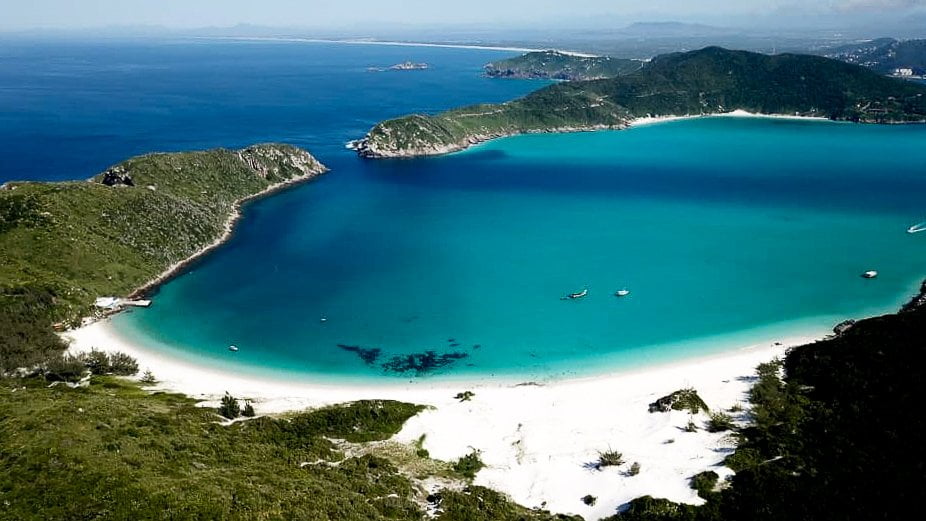 Passeio de barco em Arraial do Cabo - Praia do Pontal