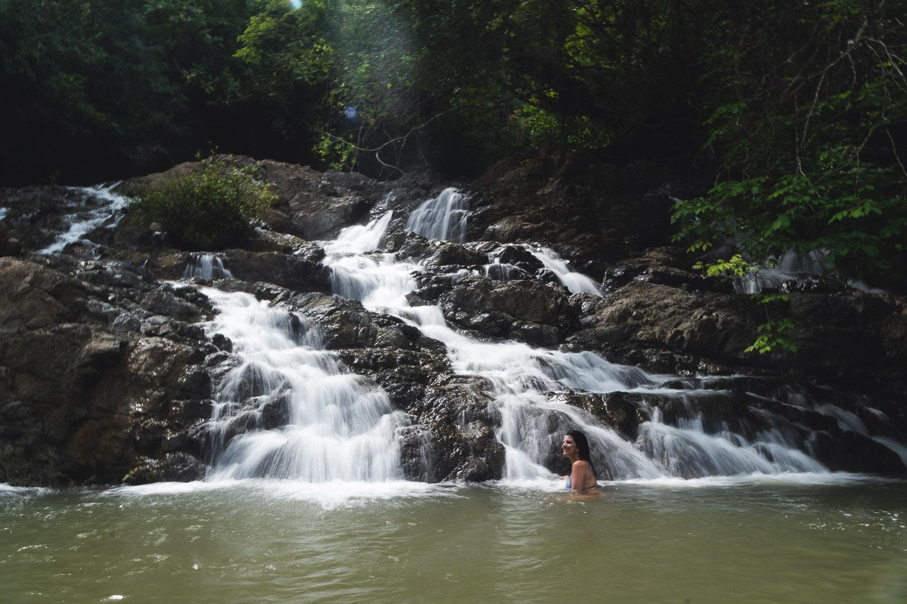 O que fazer em Santa Teresa, Costa Rica - Cachoeira