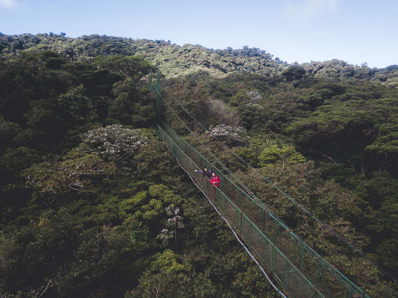 O que fazer em Monteverde - Ponte Suspensa