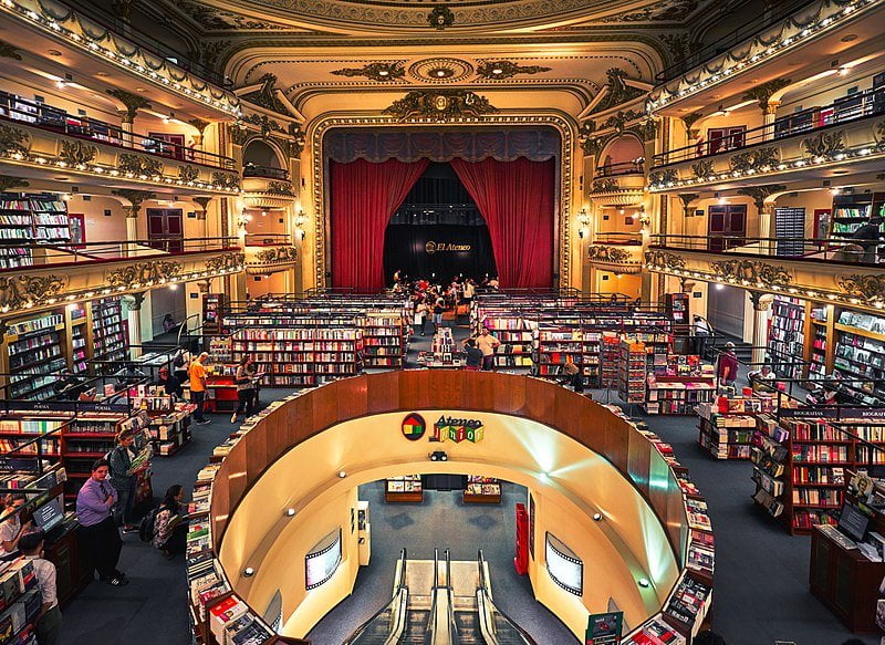 12-curiosidades-da-argentina: livraria