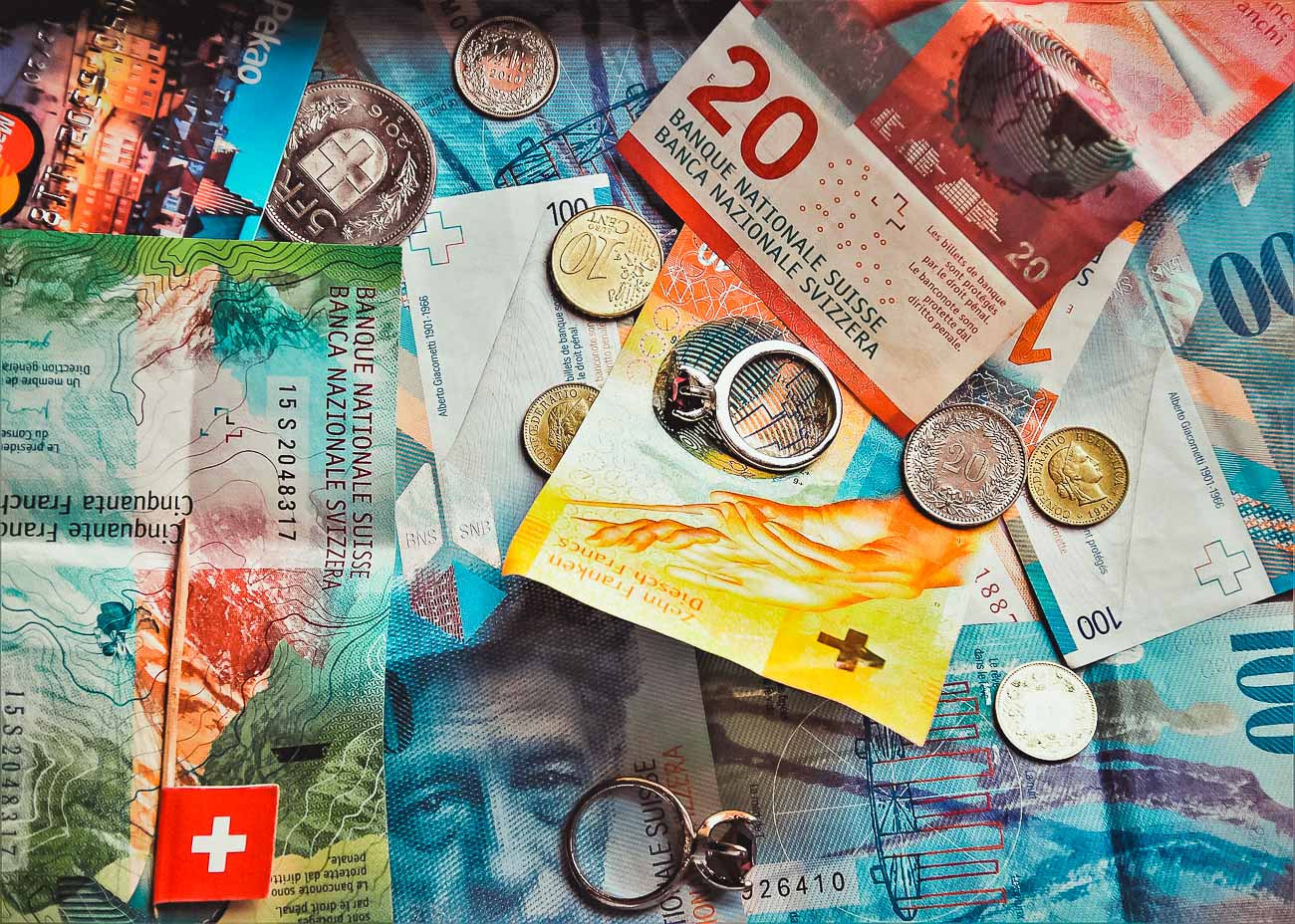 Curiosidades da Suíça: dinheiro