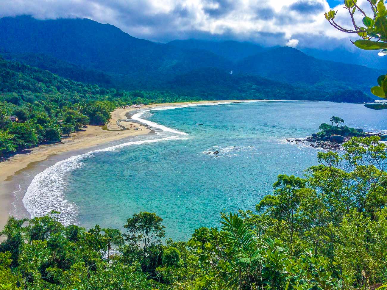 Melhores praias de Ilhabela: Mirante Praia de Castelhanos