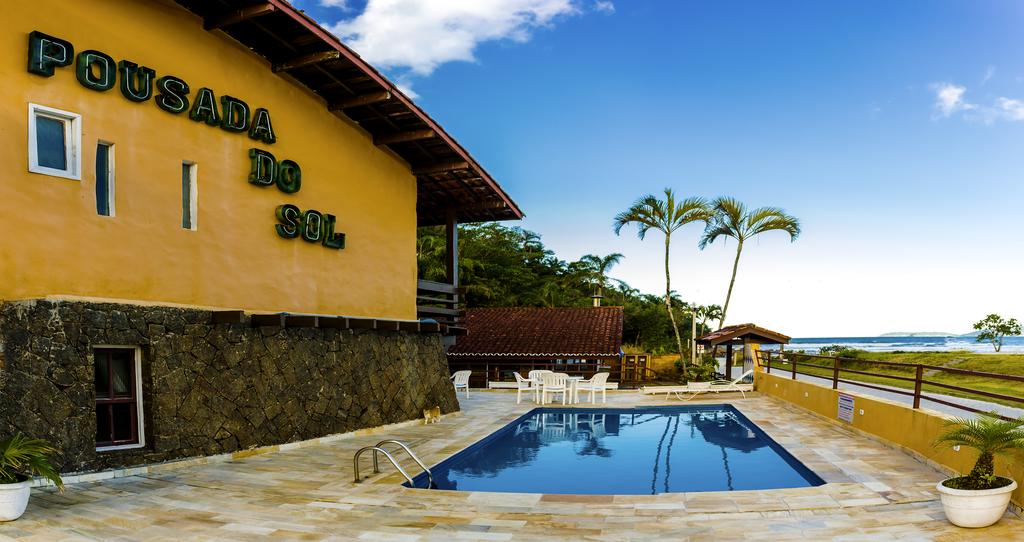Pousadas em Ubatuba pé na areia: Pousada do Sol