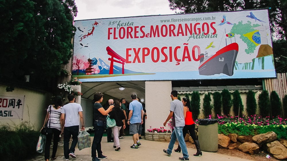 O que fazer em Atibaia: Festival das Flores e Morango