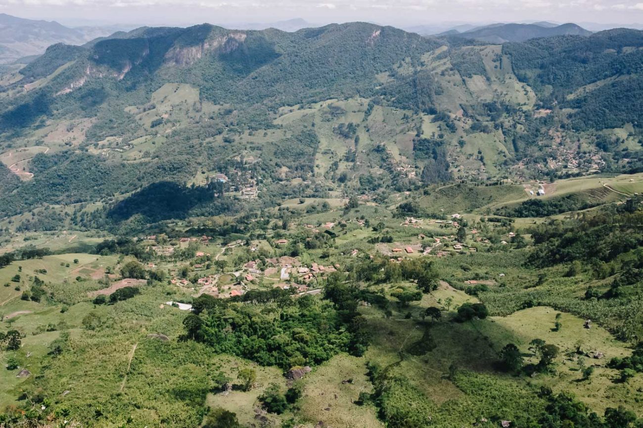 O que fazer em São Bento do Sapucaí: vista aérea