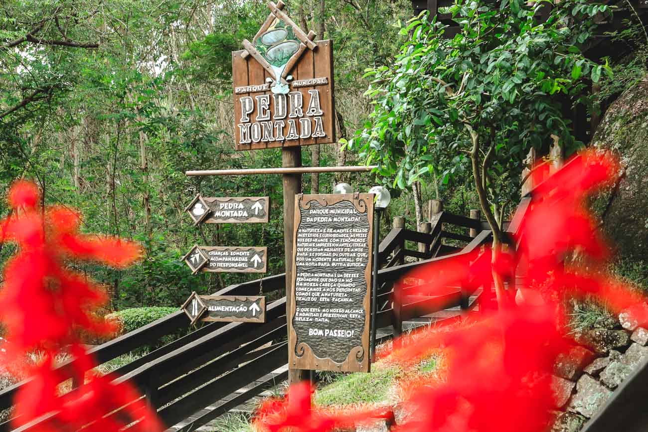 Parque Municipal da Pedra Montada em Guararema
