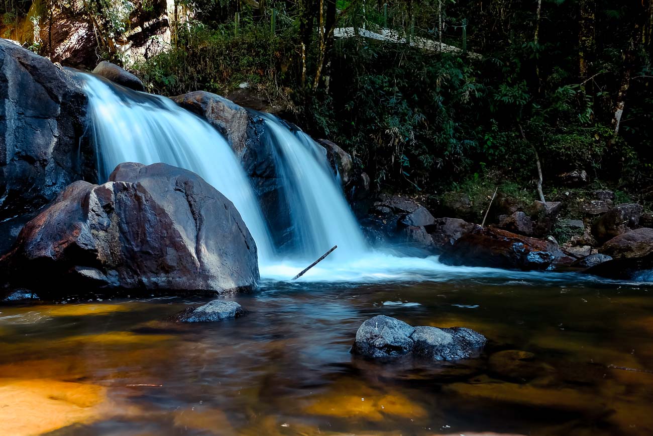 Cachoeira do Pedro Davi em São Francisco Xavier