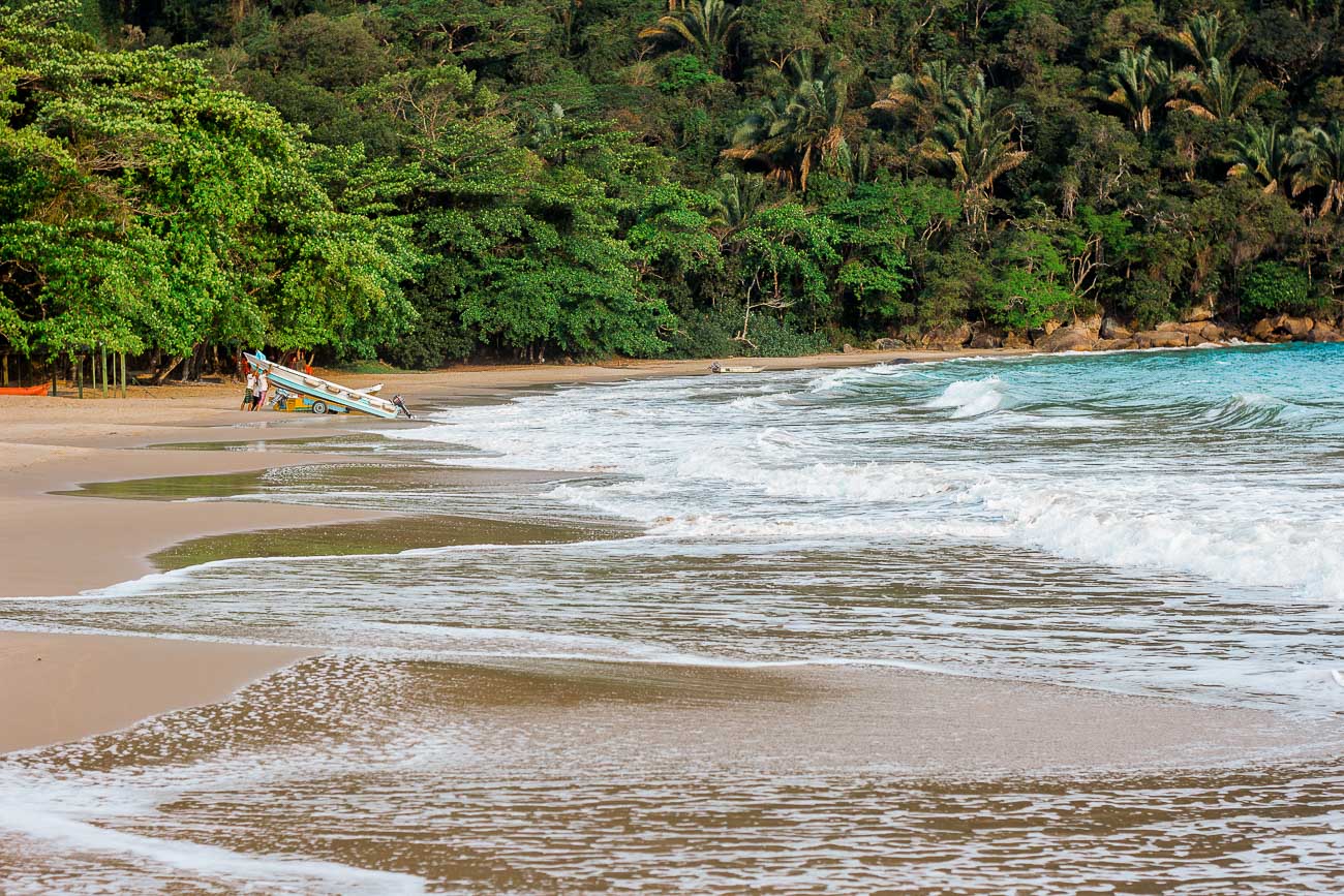 Praia das Sete Fontes em Ilhabela