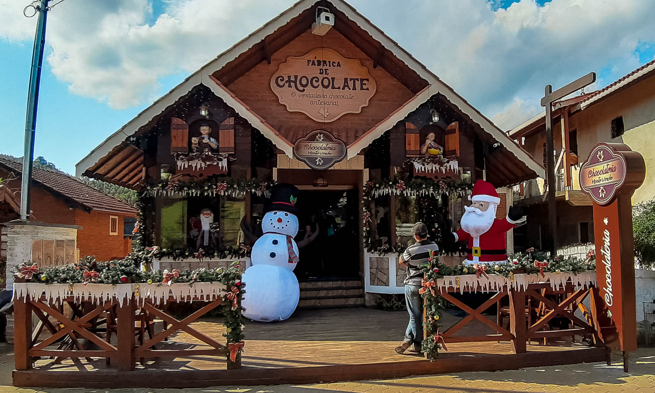 Fachada da Chocolateria Monte Verde MG