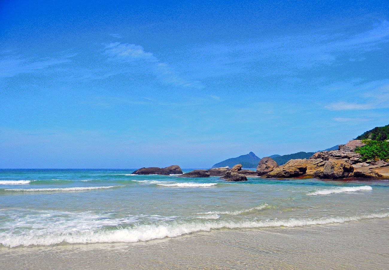 Praia de Lopes Mendes em Ilha Grande