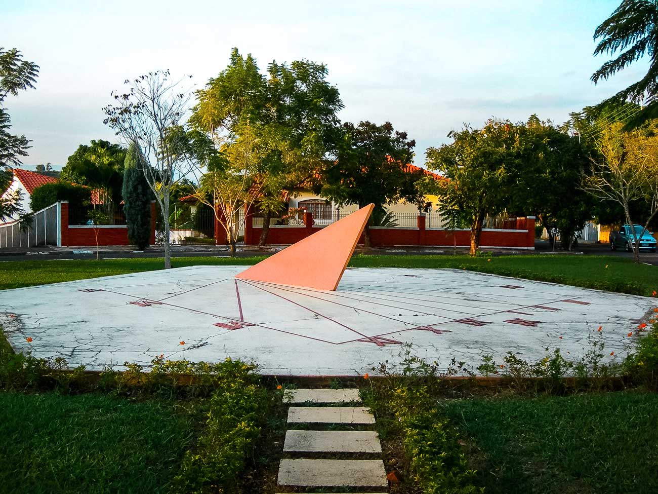 Relógio do Sol em Águas de São Pedro
