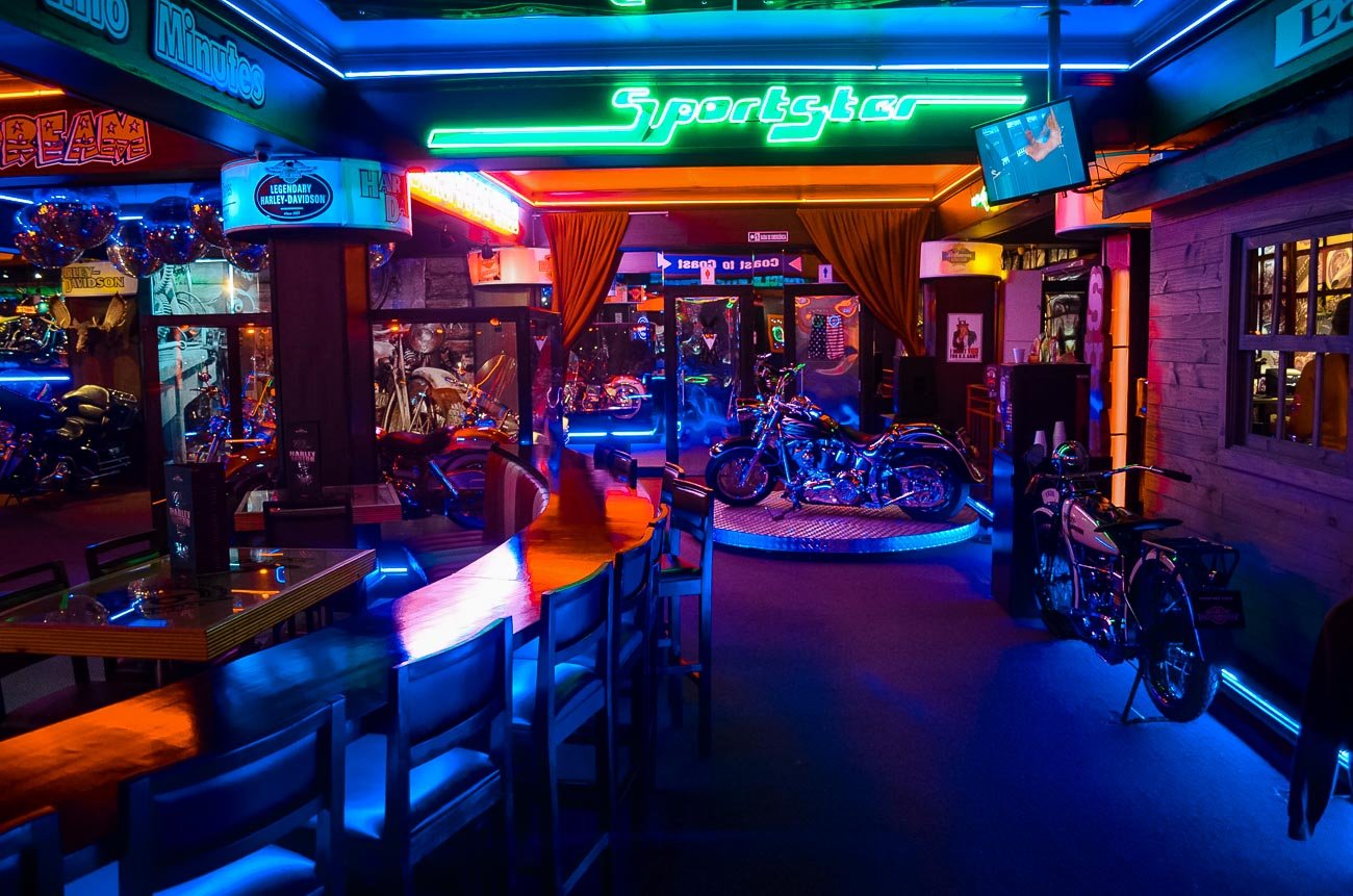 Bar no Harley Motor Show 