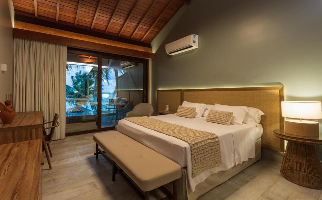 Quarto luxuoso de casal em resort em Porto de Galinhas