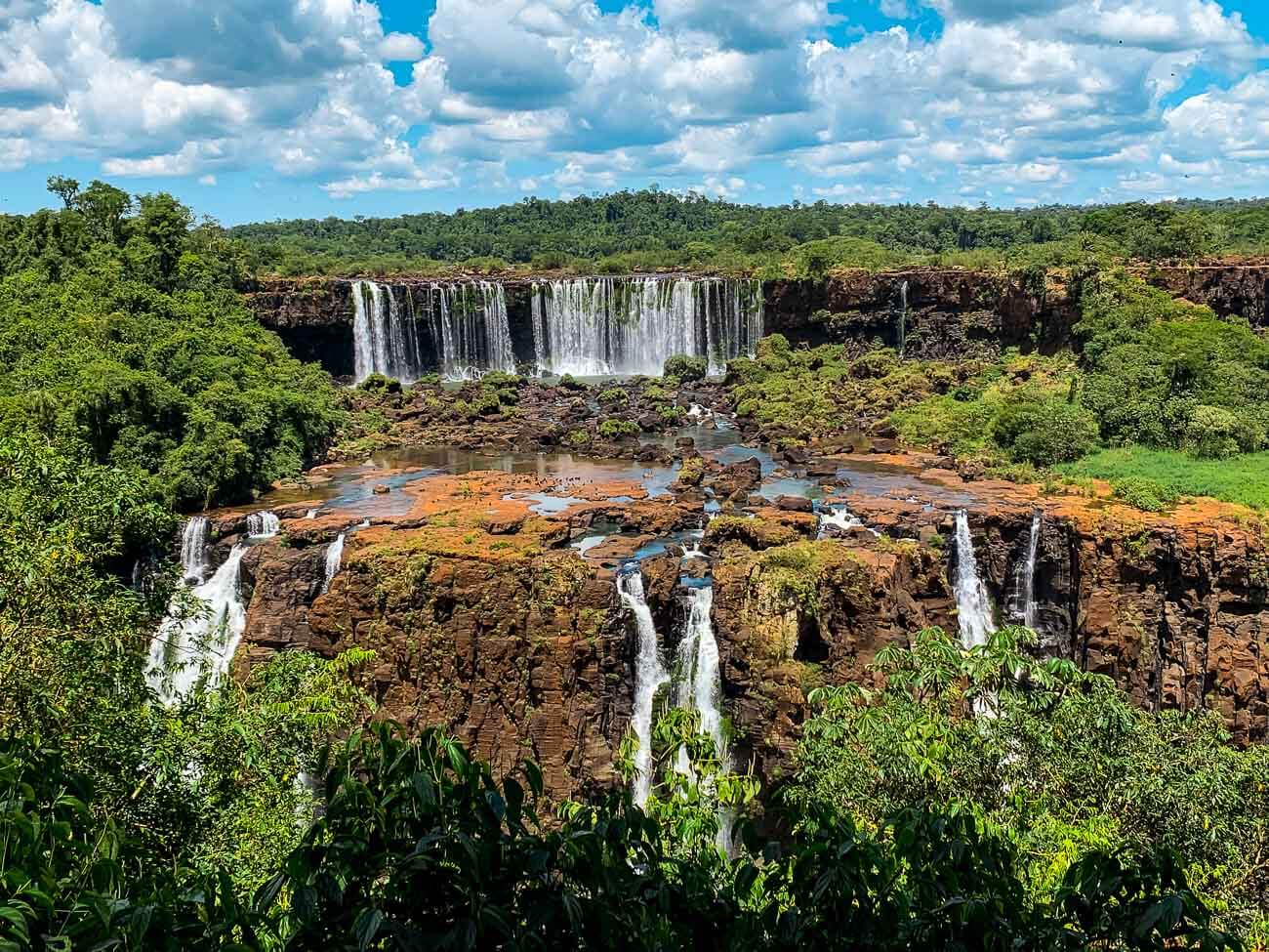 Quedas das Cataratas do Iguaçu do lado Argentino