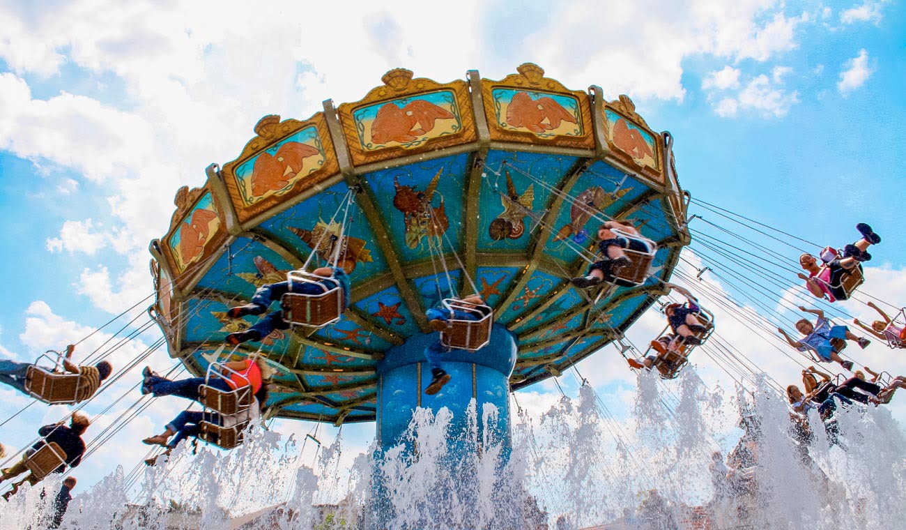 Brinquedo no Phantasialand.