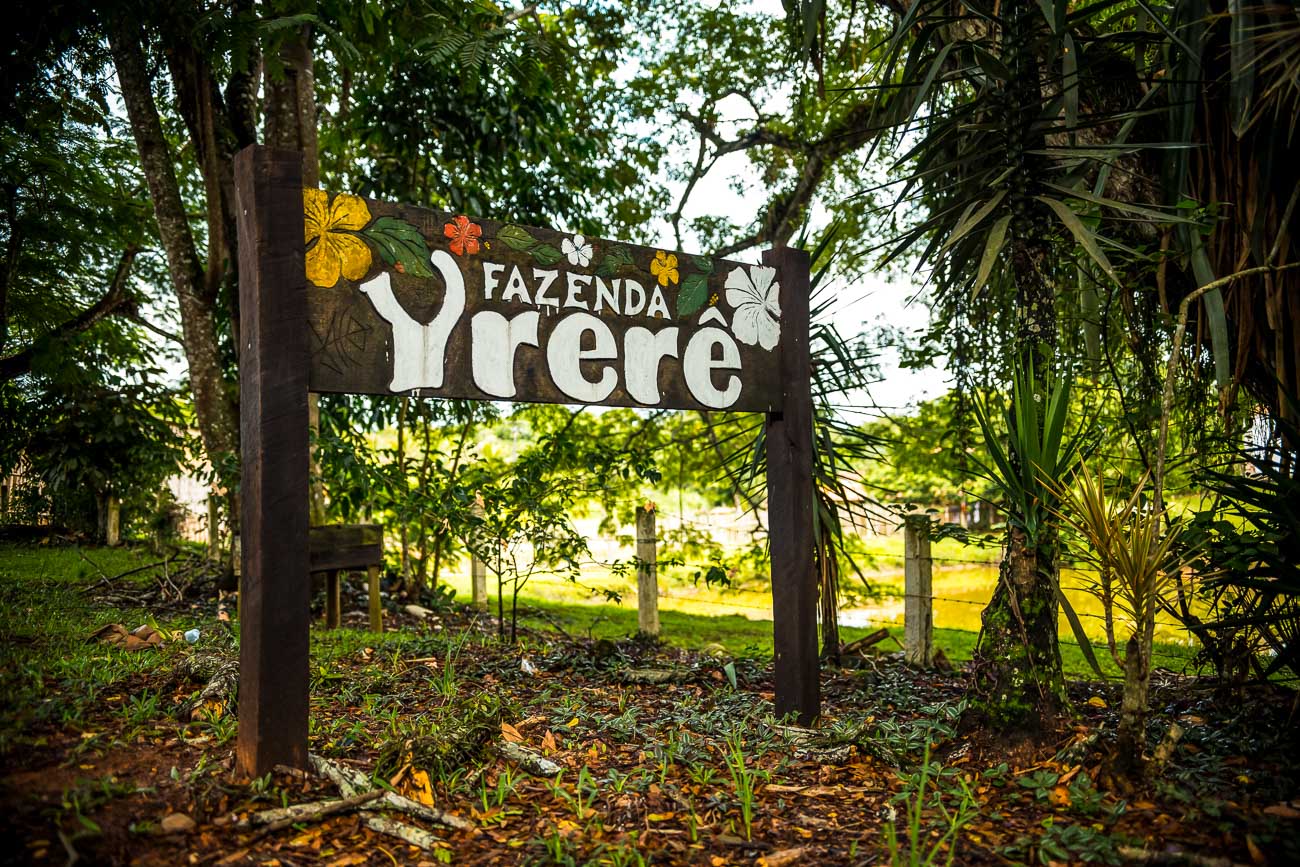 Placada da Fazenda Yrerê em Ilhéus