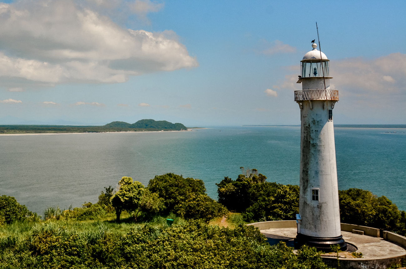 Vista panorâmica a partir do Farol das Conchas