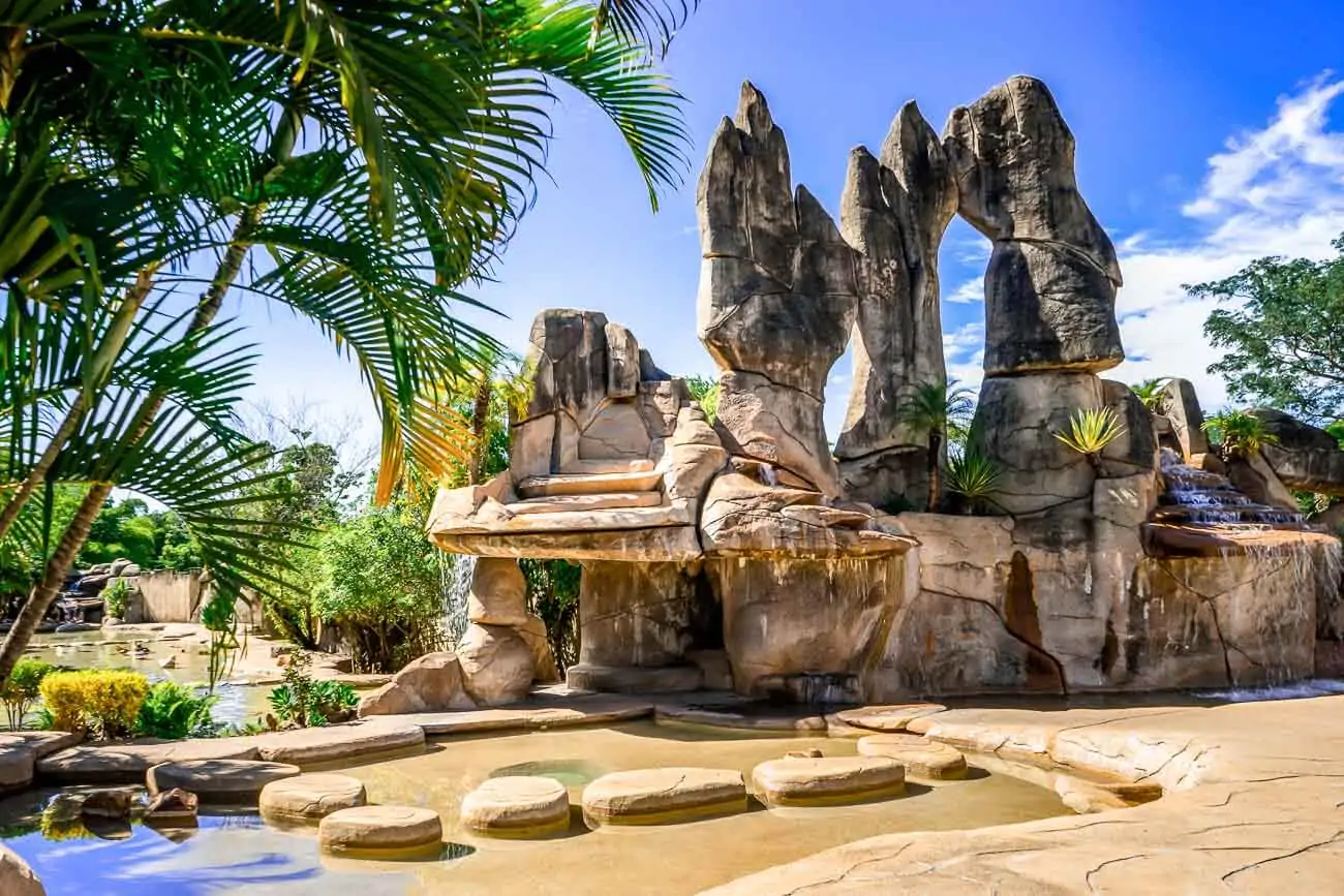 Monumento das Águas em Caldas Novas
