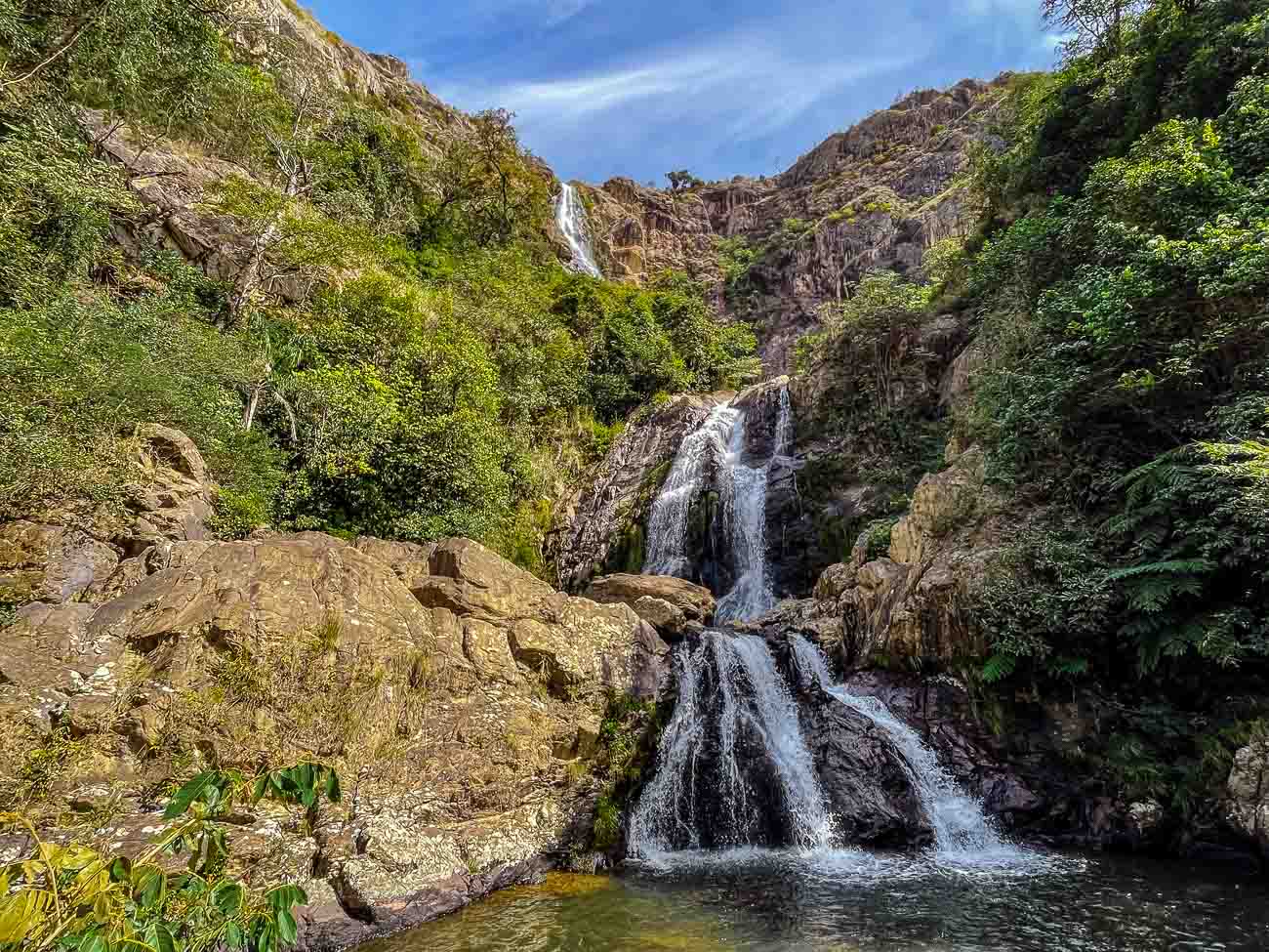 Queda d'água da Cachoeira do Cerradão