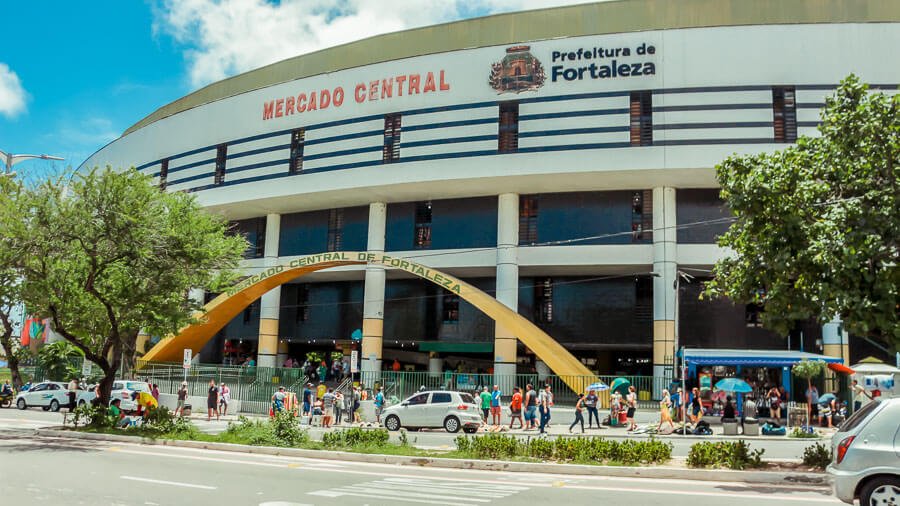 Fachada do Mercado Central em Fortaleza